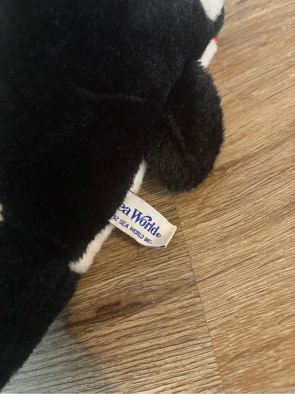 sea world Plush Black & White Orca Whale Stuffed Animal - Soft Kids Toy